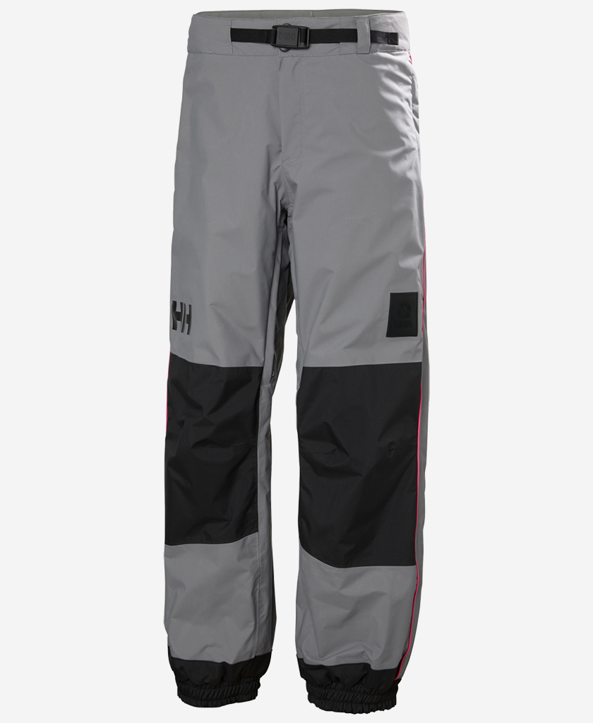 Image of a model wearing Pants. Product name - ULLR D PANT 2.0, Quiet Shade in Quiet Shade colour by brand - Helly Hansen