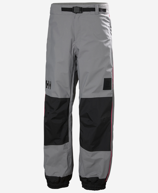 Image of a model wearing Pants. Product name - ULLR D PANT 2.0, Quiet Shade in Quiet Shade colour by brand - Helly Hansen