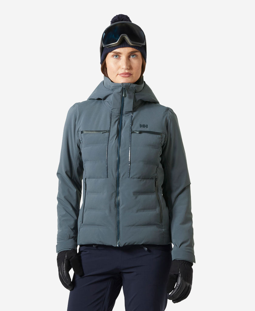 Image of Coats & Jackets. Product name - W ALPHELIA ELEVATE JACKET, Alpine Frost in Alpine Frost colour by brand - Helly Hansen