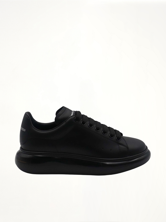 Image of Sneakers. Productname: ALEXANDER MCQUEEN Larry Transparent Sole Sneaker in BLACK colour by brand - ALEXANDER MCQUEEN