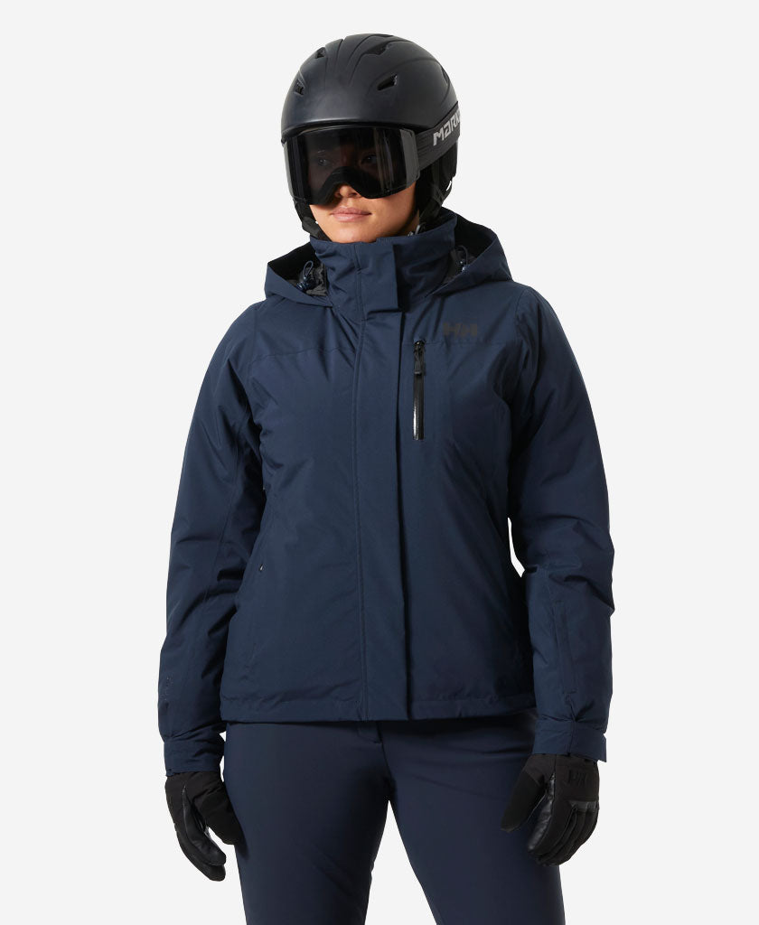 Image of Coats & Jackets. Product name - W CREWSER JACKET, Navy in Navy colour by brand - Helly Hansen
