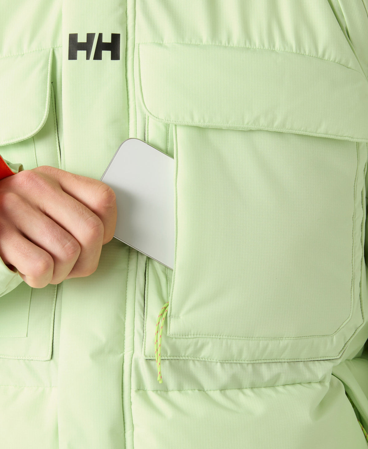 Helly Hansen ULLR D MEGAHERTZ PUFFY JACKET (Washed Lime)