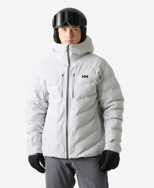 Image of Coats & Jackets. Product name - ALPHA PUFFY JACKET, Grey Fog in Grey Fog colour by brand - Helly Hansen