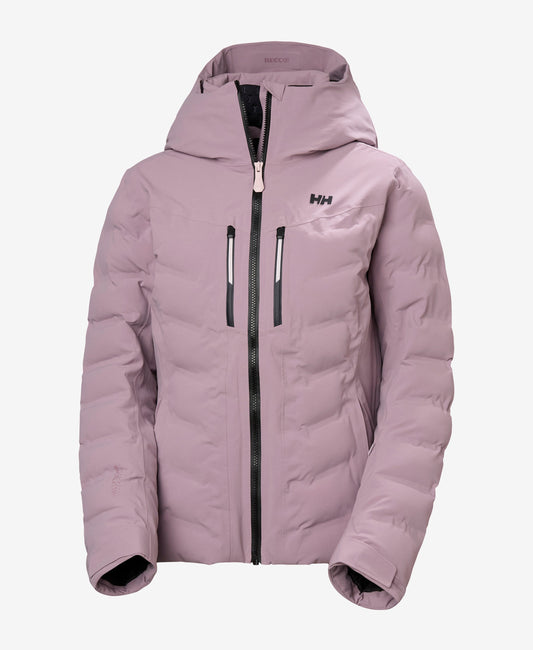 Image of Coats & Jackets. Product name - W ALPHELIA PUFFY JACKET, Purple Clay in Purple Clay colour by brand - Helly Hansen