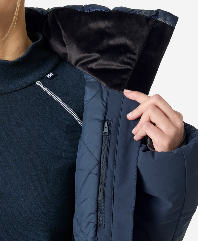 Helly Hansen W AVANTI HYBRID JACKET (Navy)