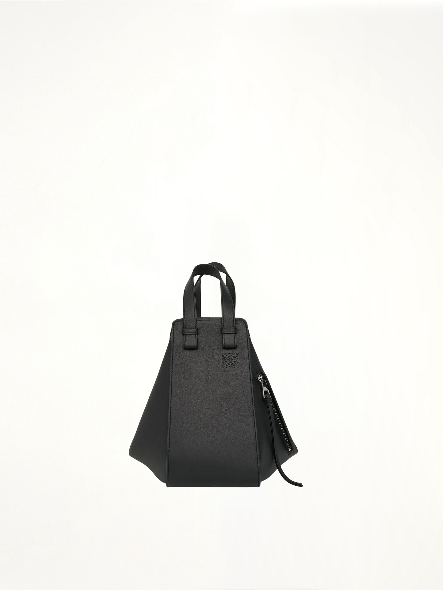 Image of Bags. Product name - Small Hammock Bag in Black colour by brand - LOEWE