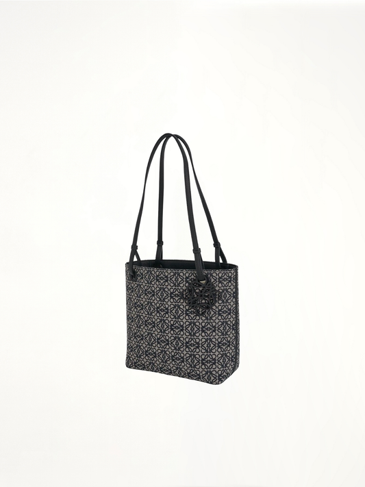 LOEWE Square Tote Bag Anagram (Navy)