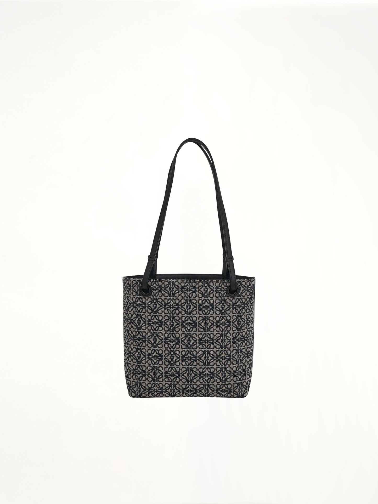 LOEWE Square Tote Bag Anagram (Navy)