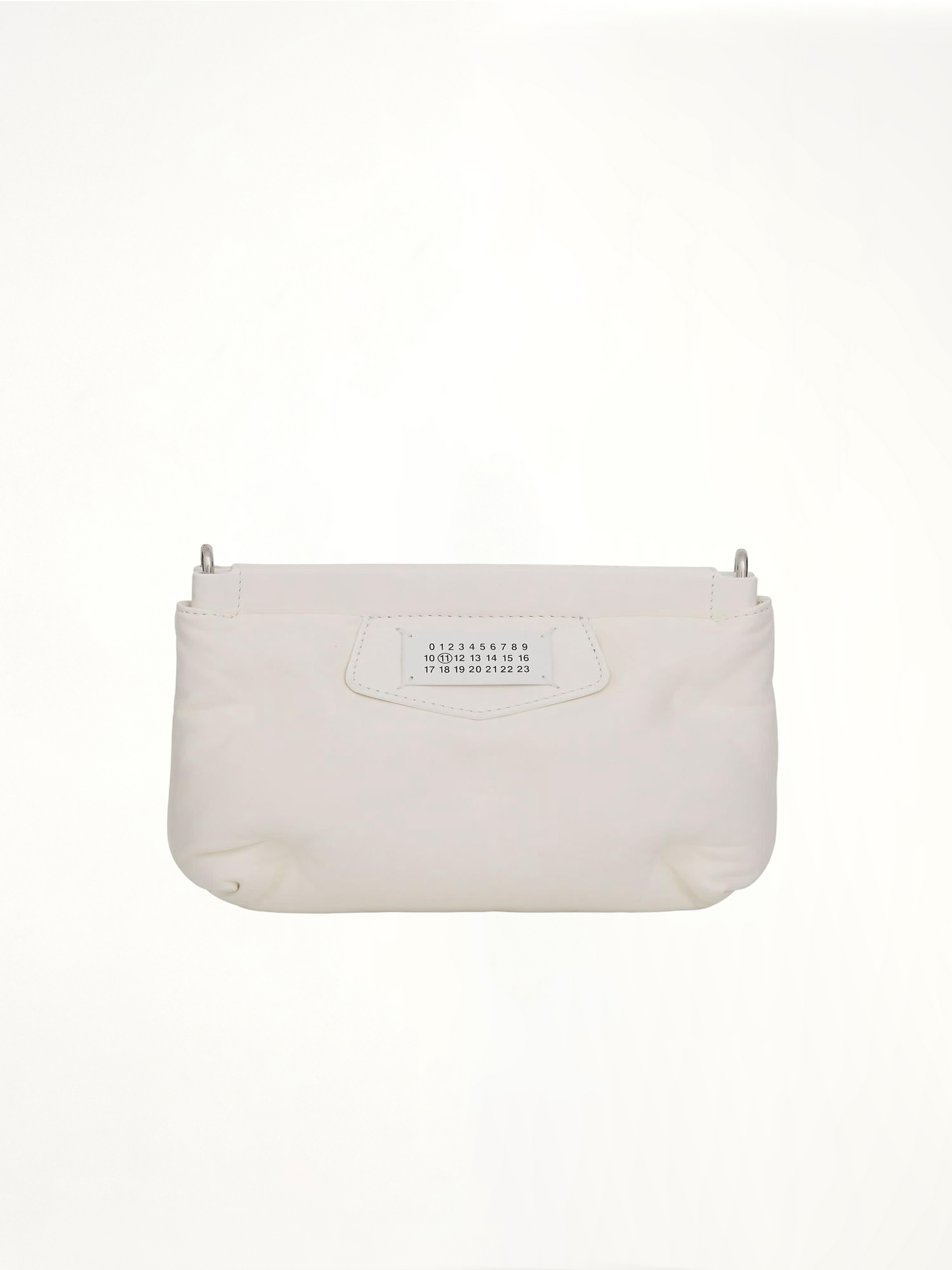 Image of Bags. Productname: MAISON MARGIELA Glam Slam Clutch Bag in WHITE colour by brand - MAISON MARGIELA