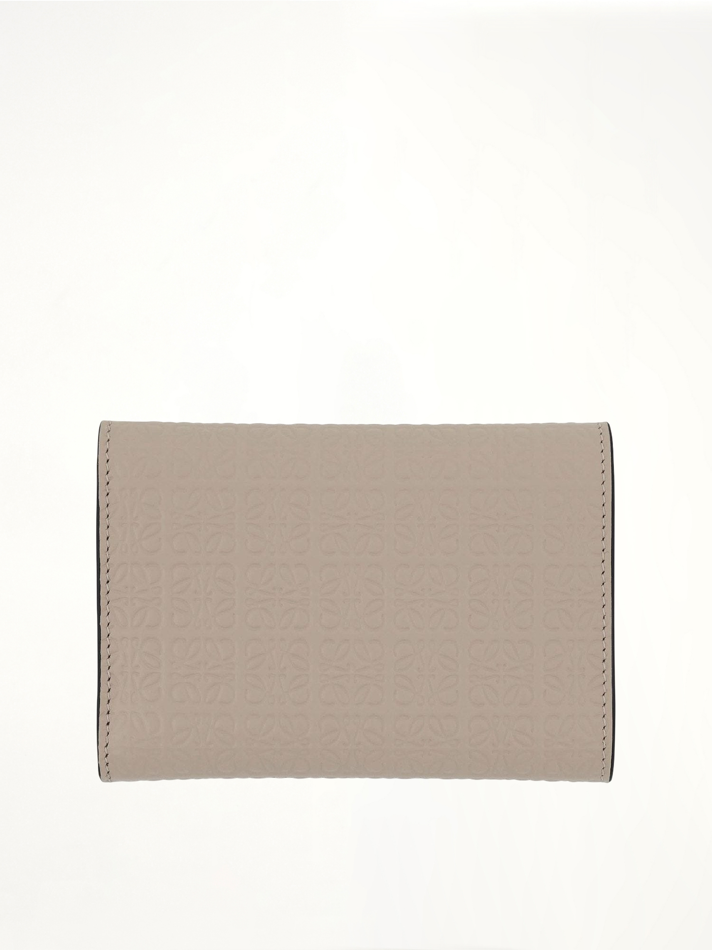 LOEWE Repeat Small Vertical Wallet (Beige)