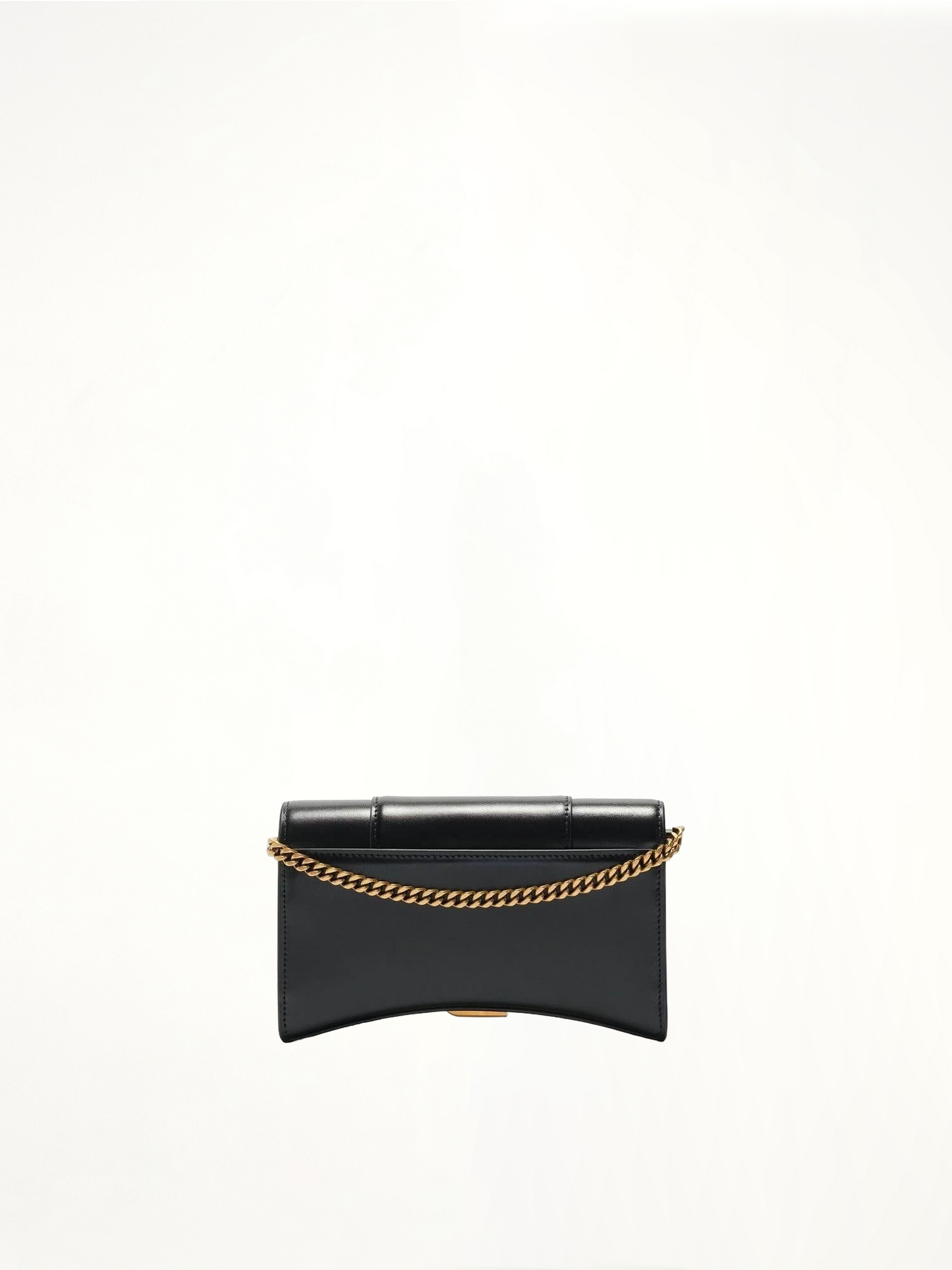 BALENCIAGA Hourglass Wallet On Chain (Black)