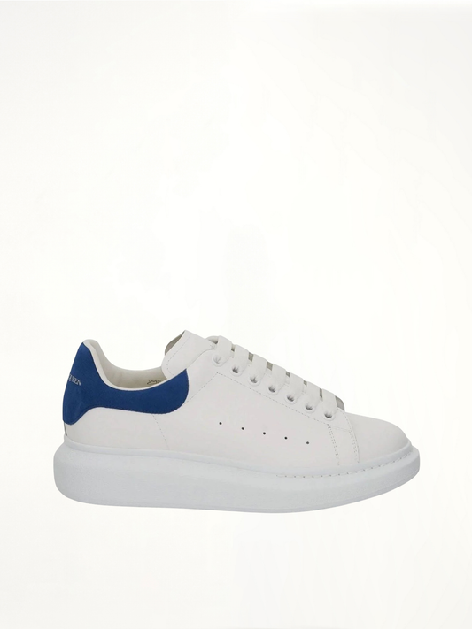 Image of Sneakers. Product name - Larry Oversized Sneaker in White colour by brand - ALEXANDER MCQUEEN