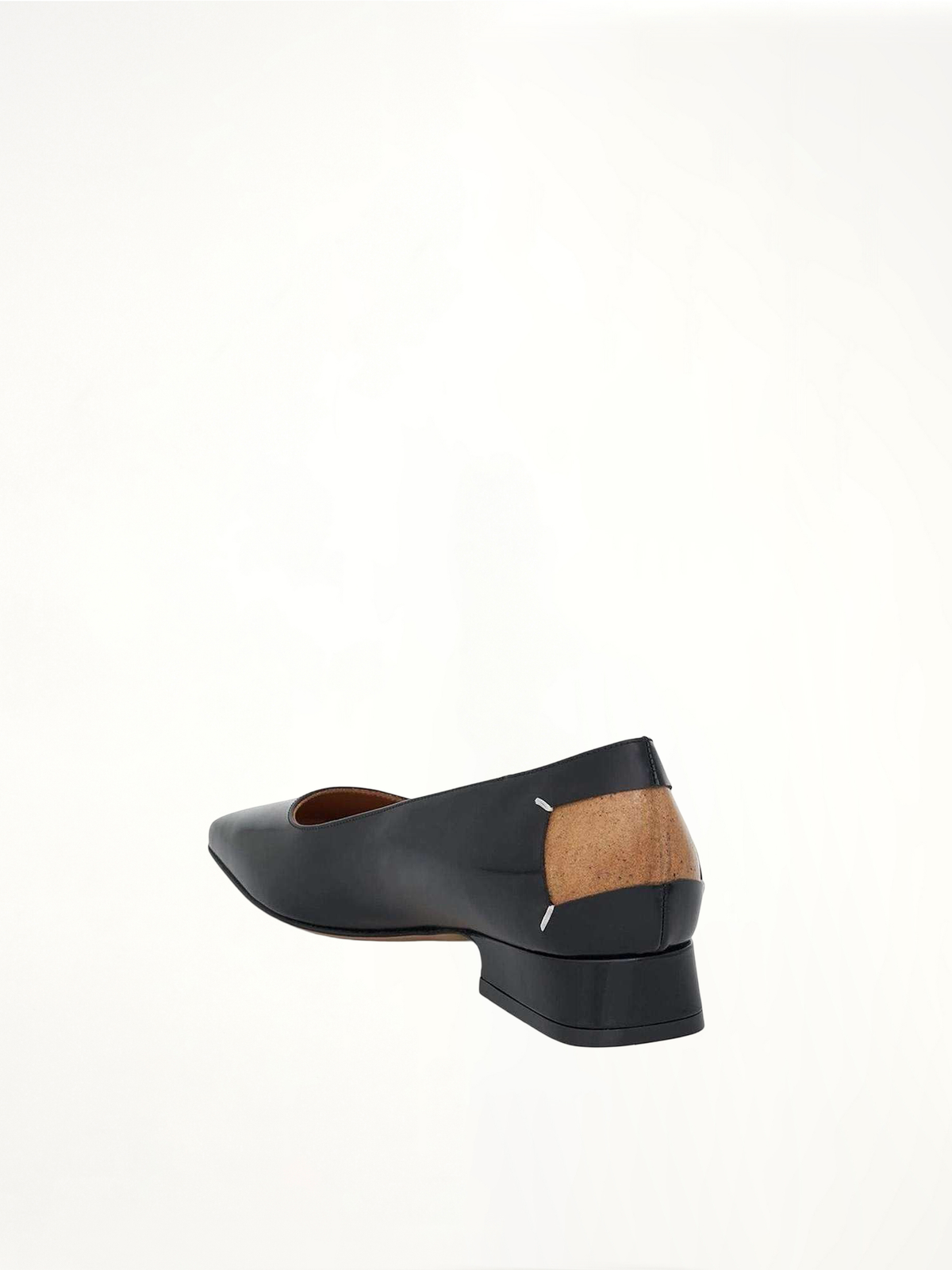 MAISON MARGIELA Four Stitches Decortique Ballerinas (Black)