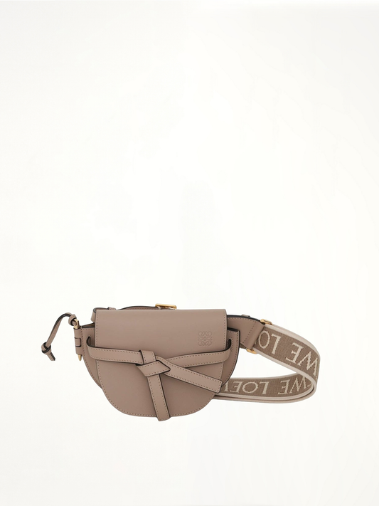 Image of Bags. Productname: LOEWE Mini Gate Dual Bag in Brown colour by brand - LOEWE