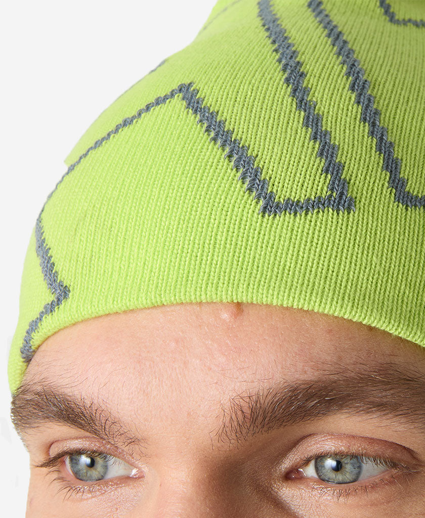 Helly Hansen OUTLINE BEANIE (Luminous Green)