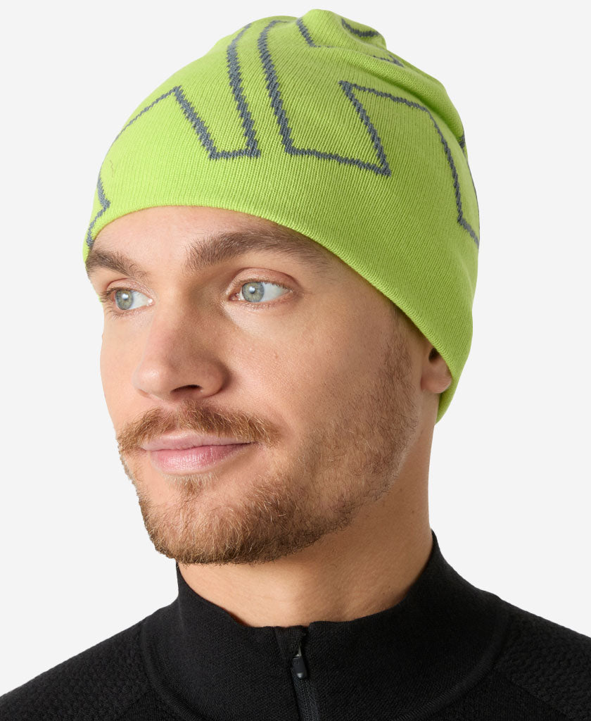 Image of Hats. Product name - OUTLINE BEANIE, Luminous Green in Luminous Green colour by brand - Helly Hansen