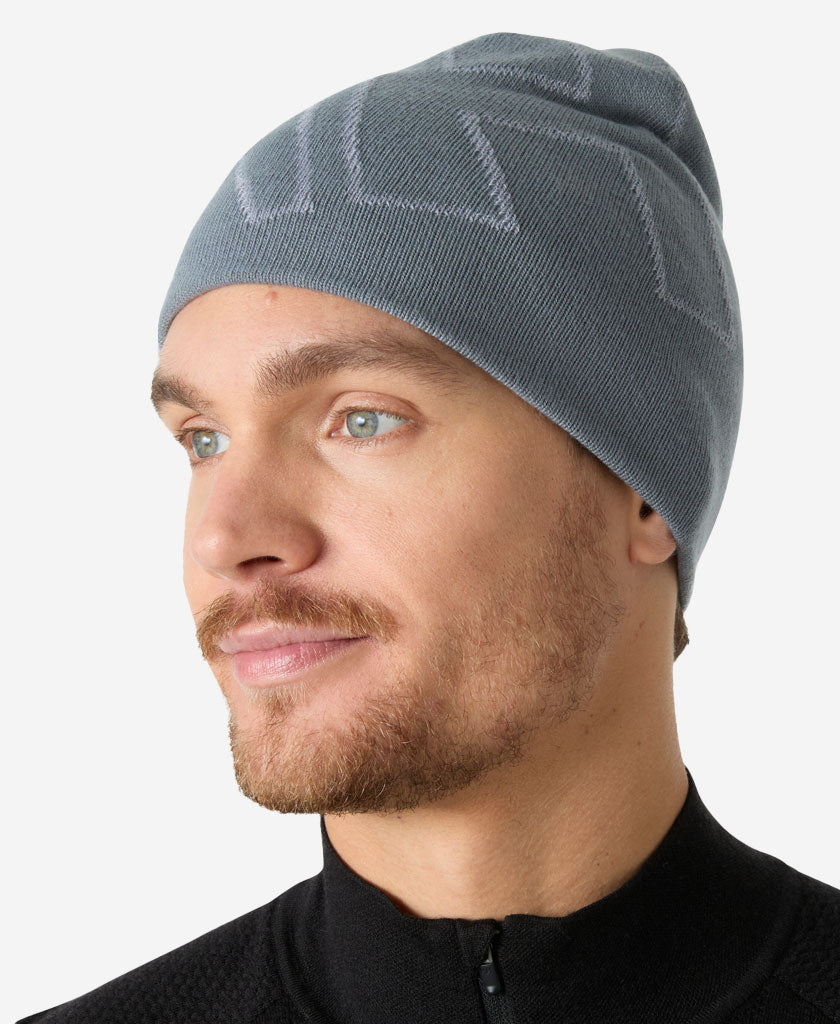 Image of Hats. Product name - OUTLINE BEANIE, Thunder Grey in Thunder Grey colour by brand - Helly Hansen