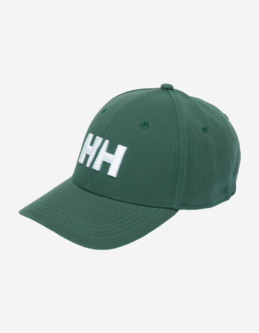 Image of Hats. Product name - HH BRAND CAP, Jungle Green in Jungle Green colour by brand - Helly Hansen
