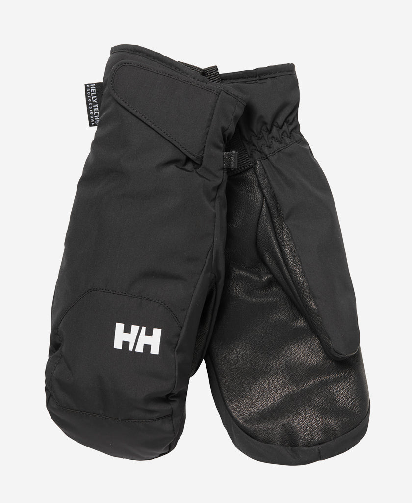 Image of Gloves & Mittens. Product name - SWIFT HT MITTENS, Black in Black colour by brand - Helly Hansen