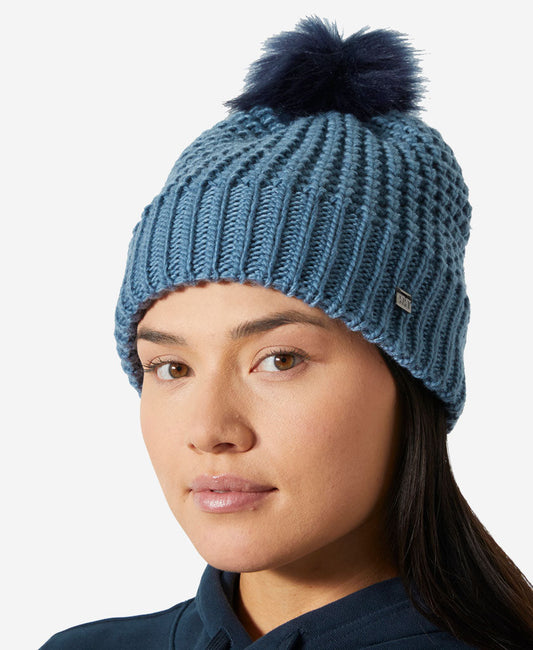 Helly Hansen W SNOWFALL BEANIE (Washed Navy)
