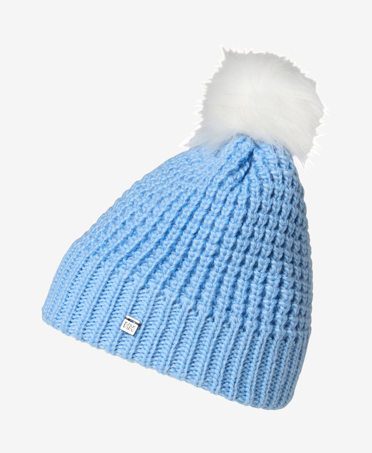Image of Hats. Product name - W SNOWFALL BEANIE, Bright Blue in Bright Blue colour by brand - Helly Hansen