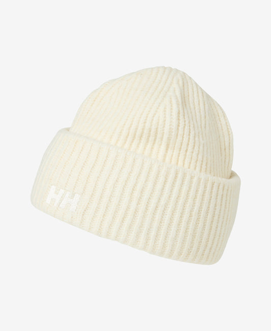 Image of Hats. Product name - SOFT RIB BEANIE, Snow in Snow colour by brand - Helly Hansen