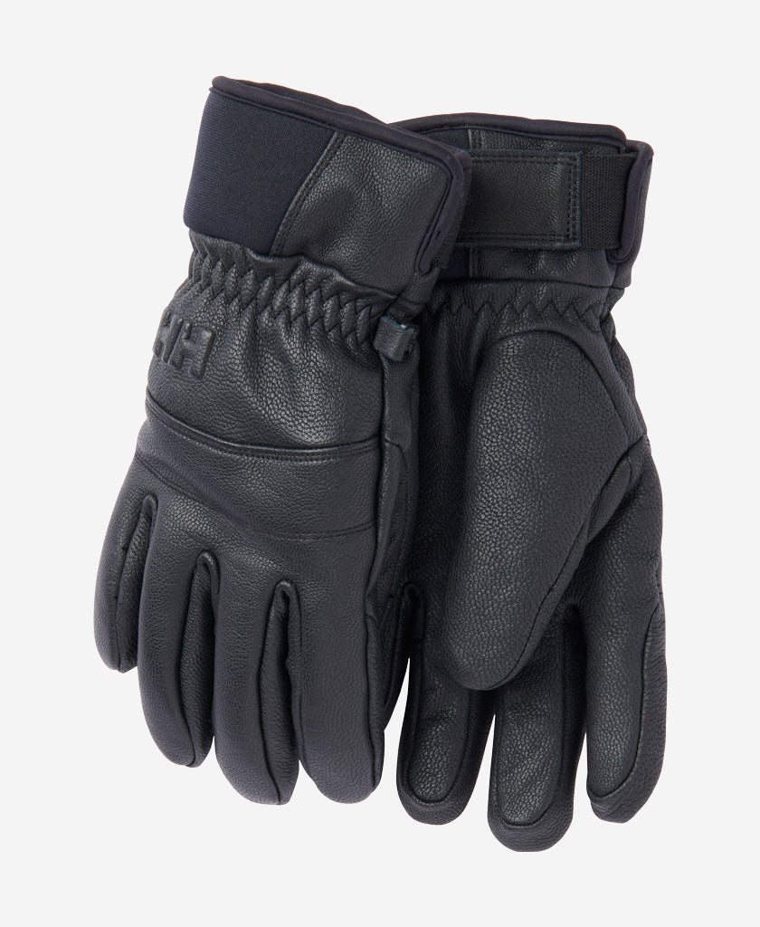 Image of Gloves & Mittens. Product name - ALPHELIA GLOVE, Black in Black colour by brand - Helly Hansen