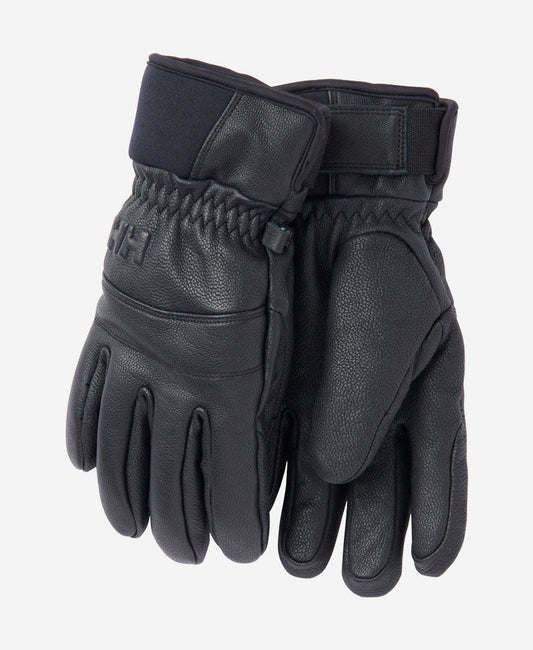 Image of Gloves & Mittens. Product name - ALPHELIA GLOVE, Black in Black colour by brand - Helly Hansen