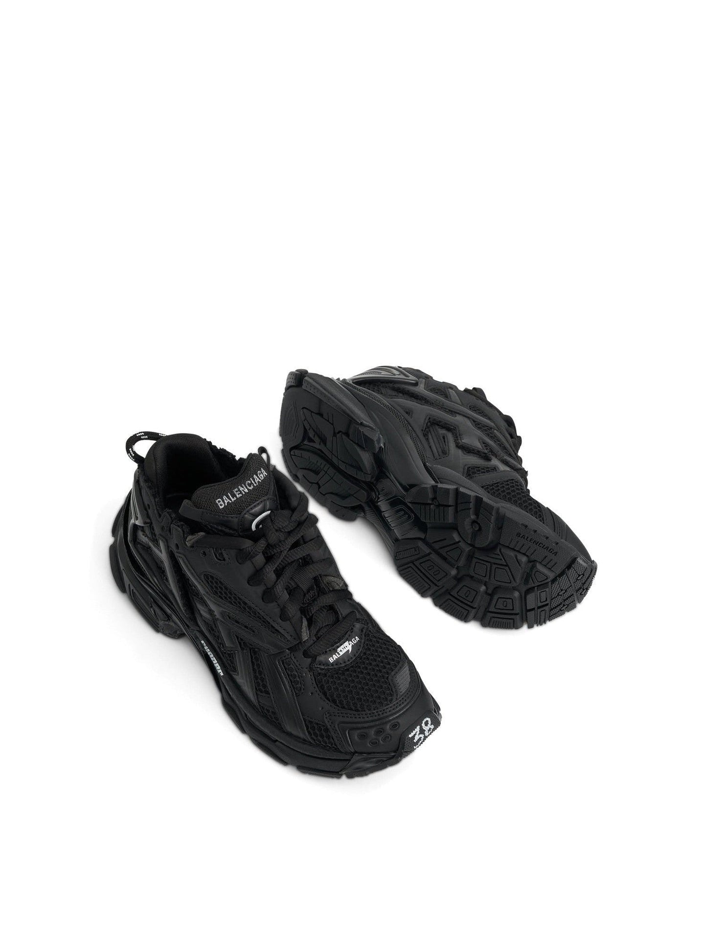 BALENCIAGA Women Runner Sneaker (Black)