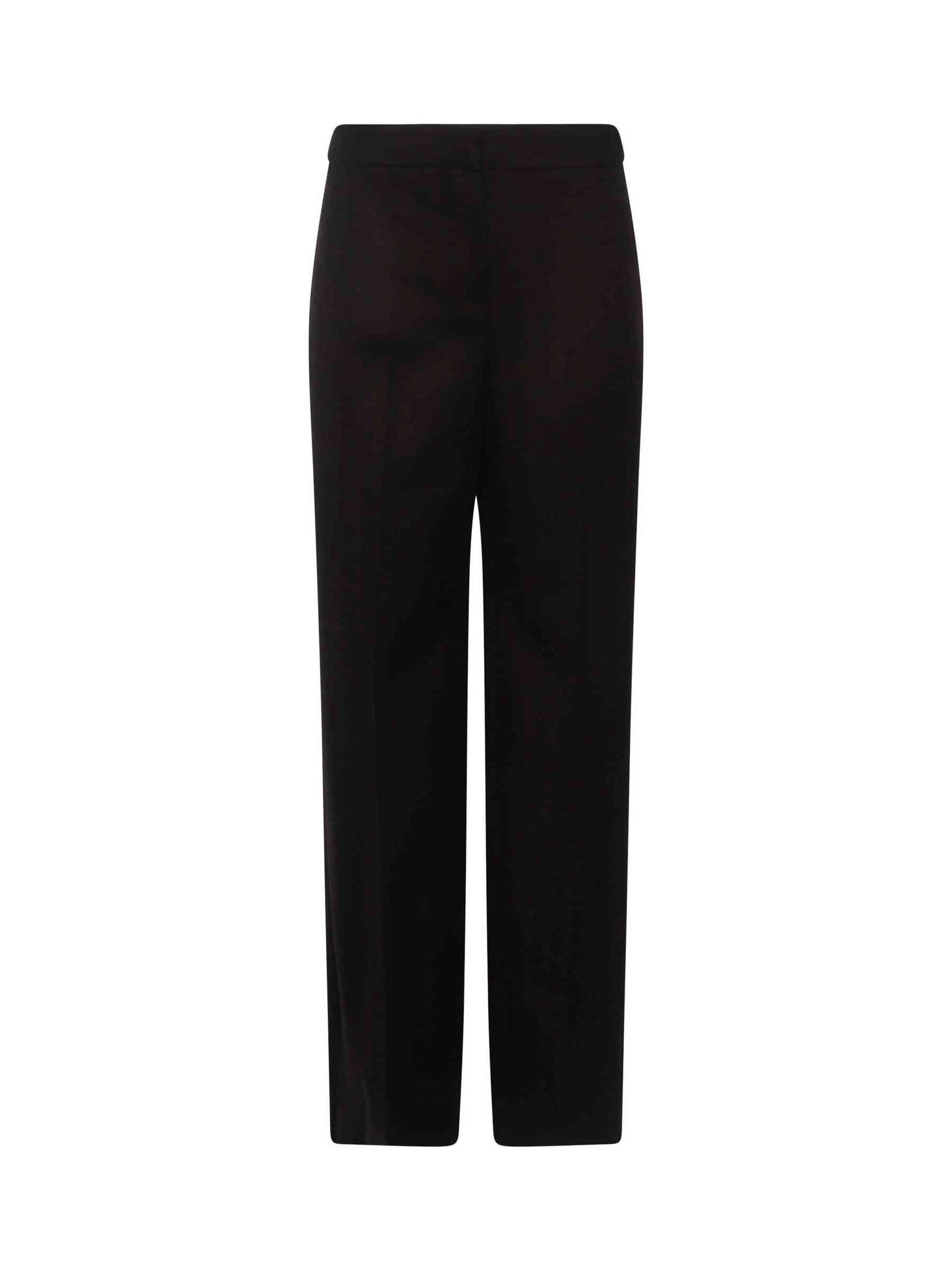 ALEXANDER MCQUEEN Herringbone Wide Leg Pants (Brown)