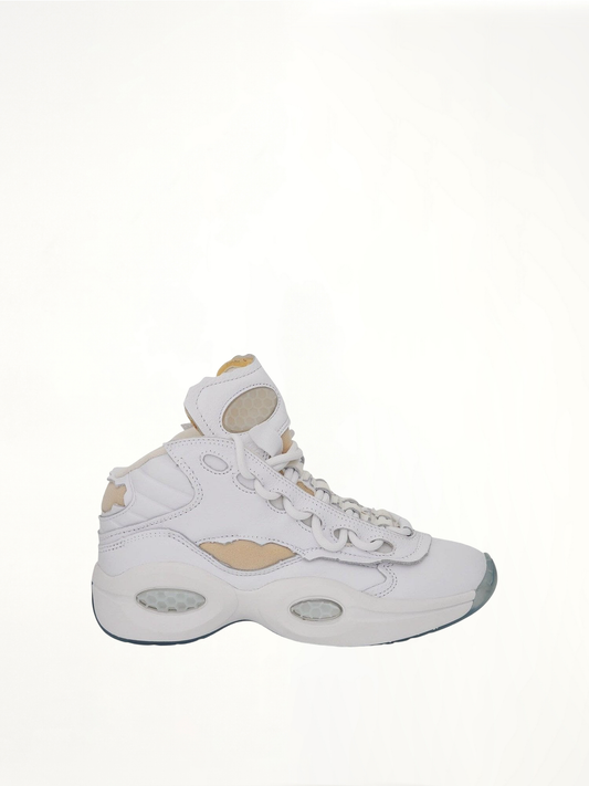 Image of Sneakers. Product name - Reebok x Maison Margiela Project 0 TQ Memory OF Sneaker in White colour by brand - REEBOK