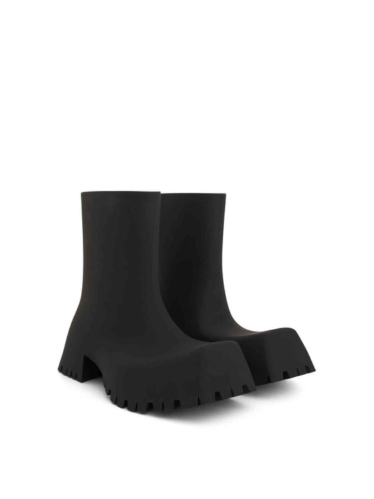 BALENCIAGA Trooper Rubber Low Boot (Black)