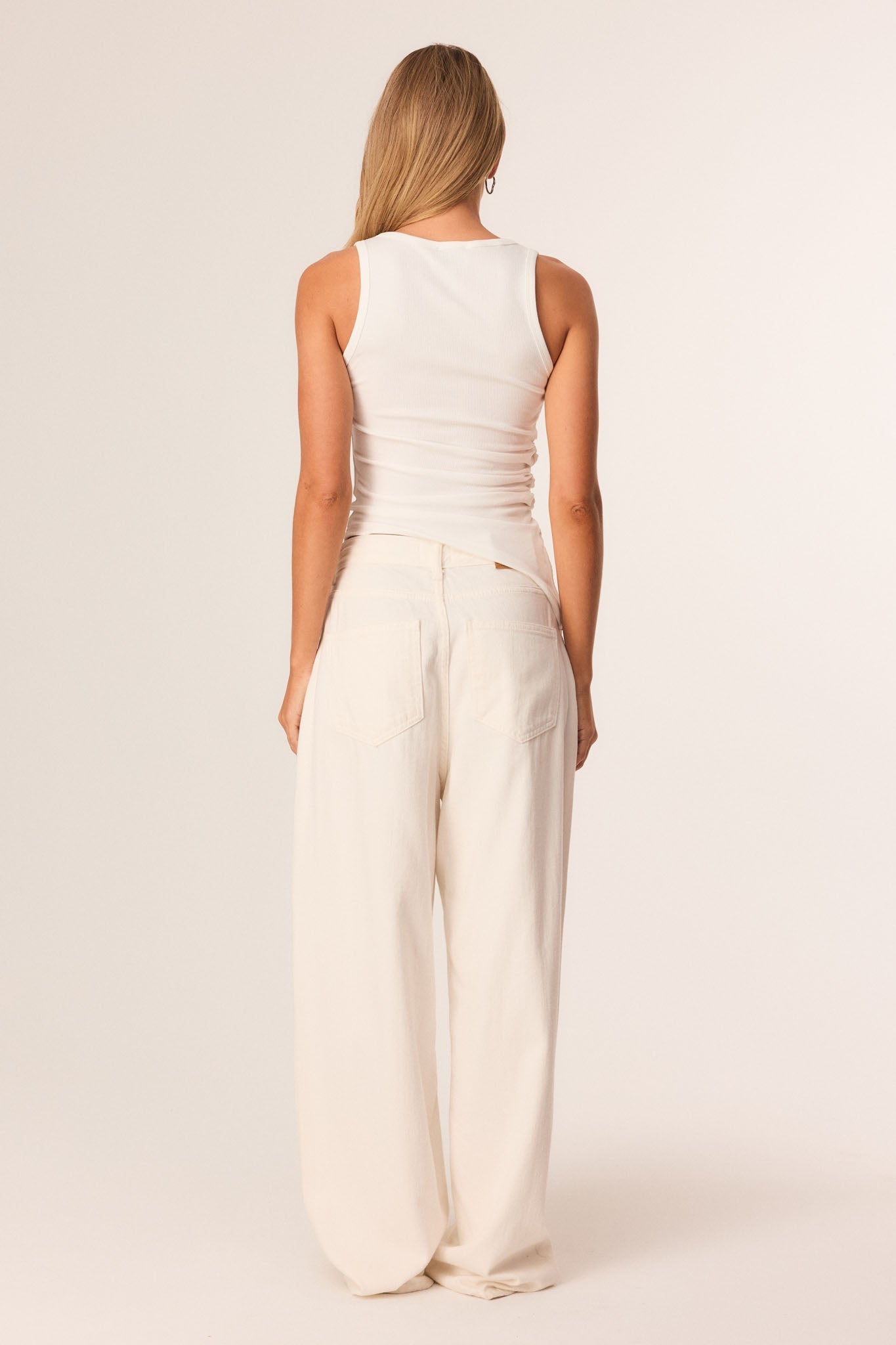 SNDYS BRYNNE RIB TANK (Off White)