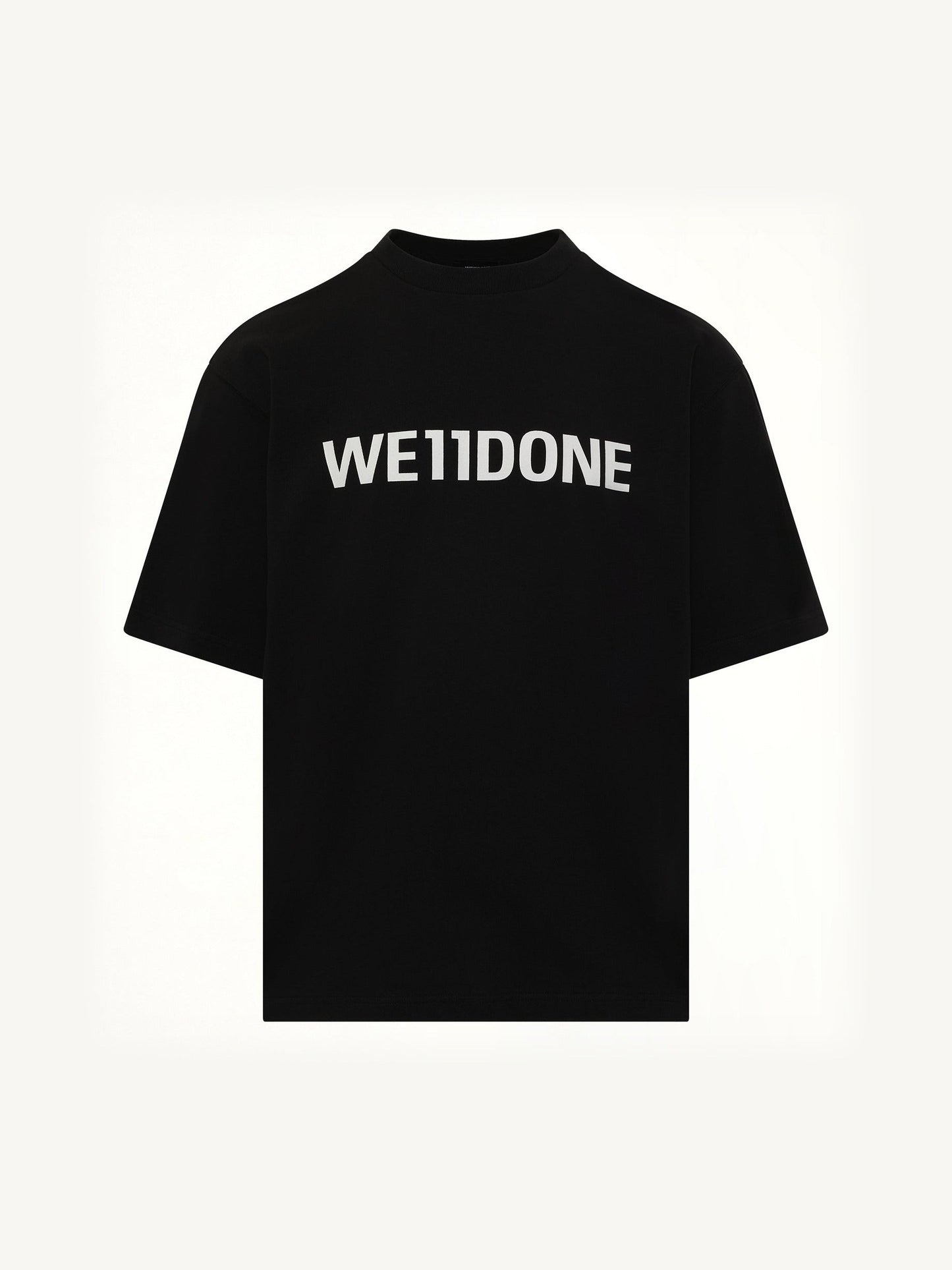 WE11DONE Basic Logo Large T-Shirt (Black)
