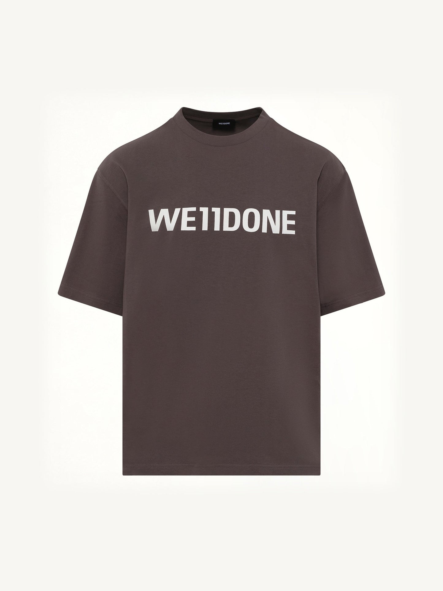 WE11DONE Basic Logo Large T-Shirt (Charcoal)