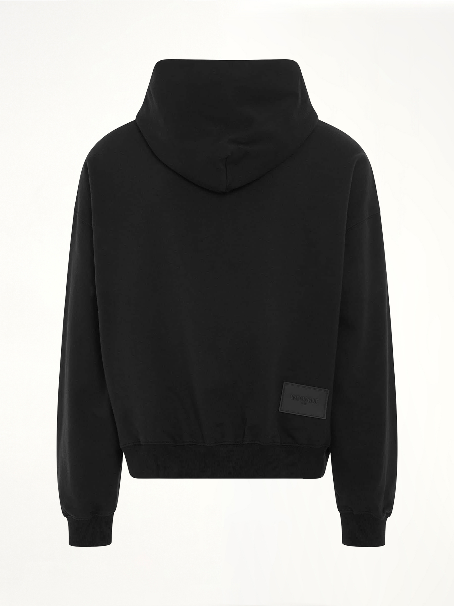 WE11DONE Cursive Circle Logo Hoodie (Black)