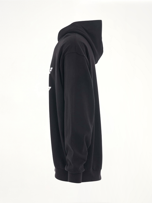WE11DONE Multiple Front Logo Hoodie (Black)