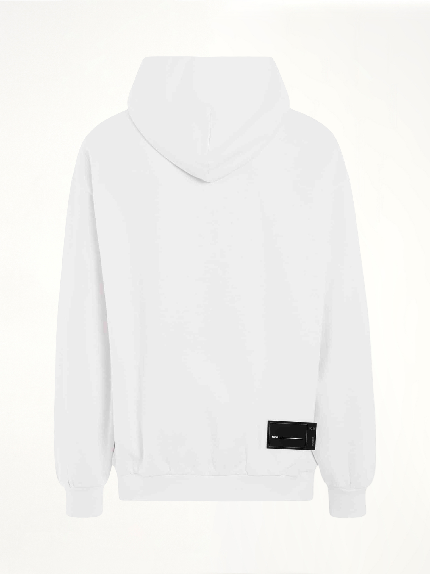 WE11DONE Multiple Front Logo Hoodie (White)