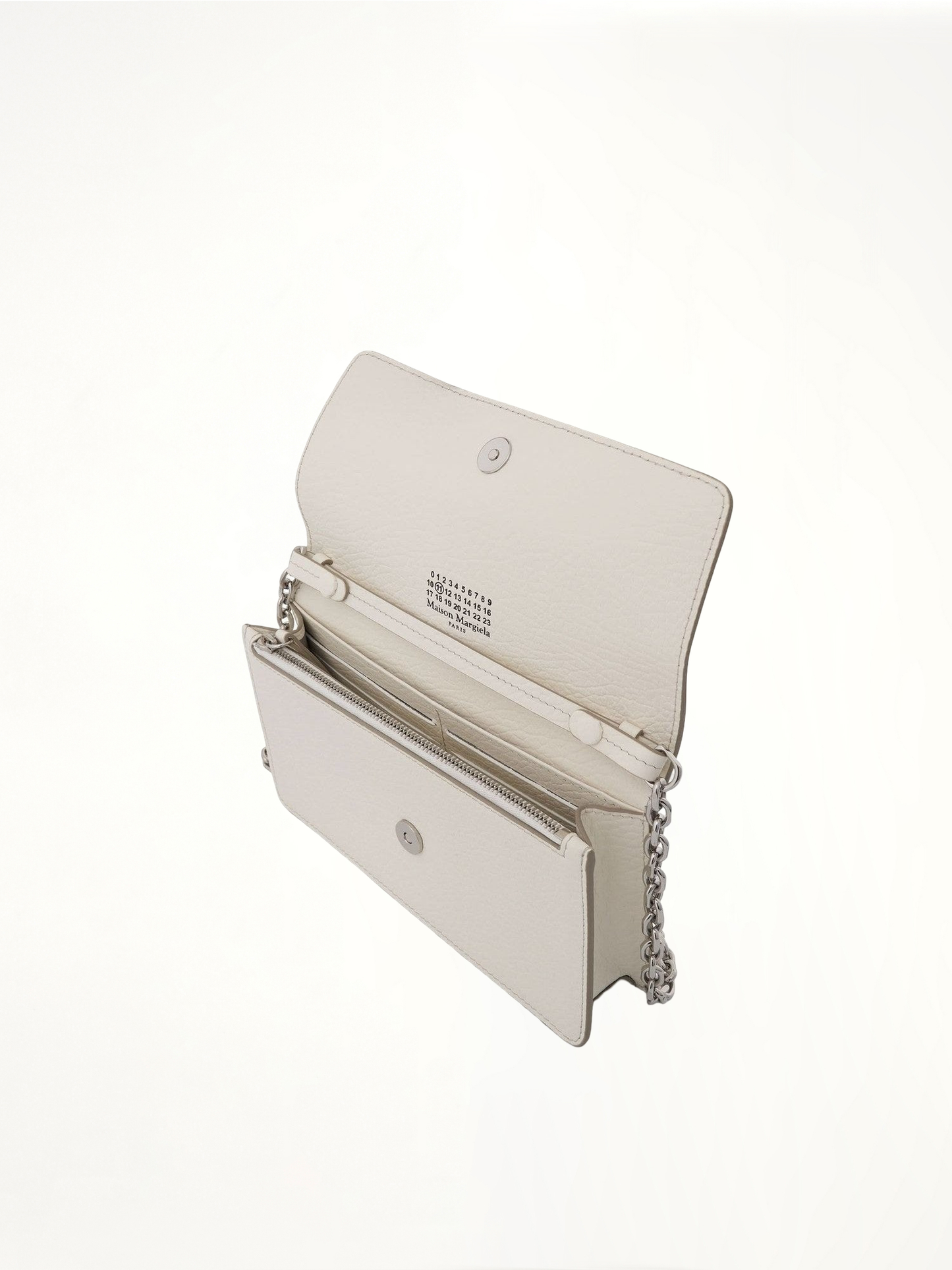 MAISON MARGIELA Four Stitches Chain Wallet (White)