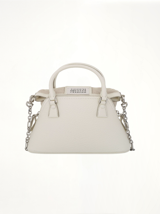 Image of Bags. Productname: MAISON MARGIELA Micro 5AC Bag in WHITE colour by brand - MAISON MARGIELA
