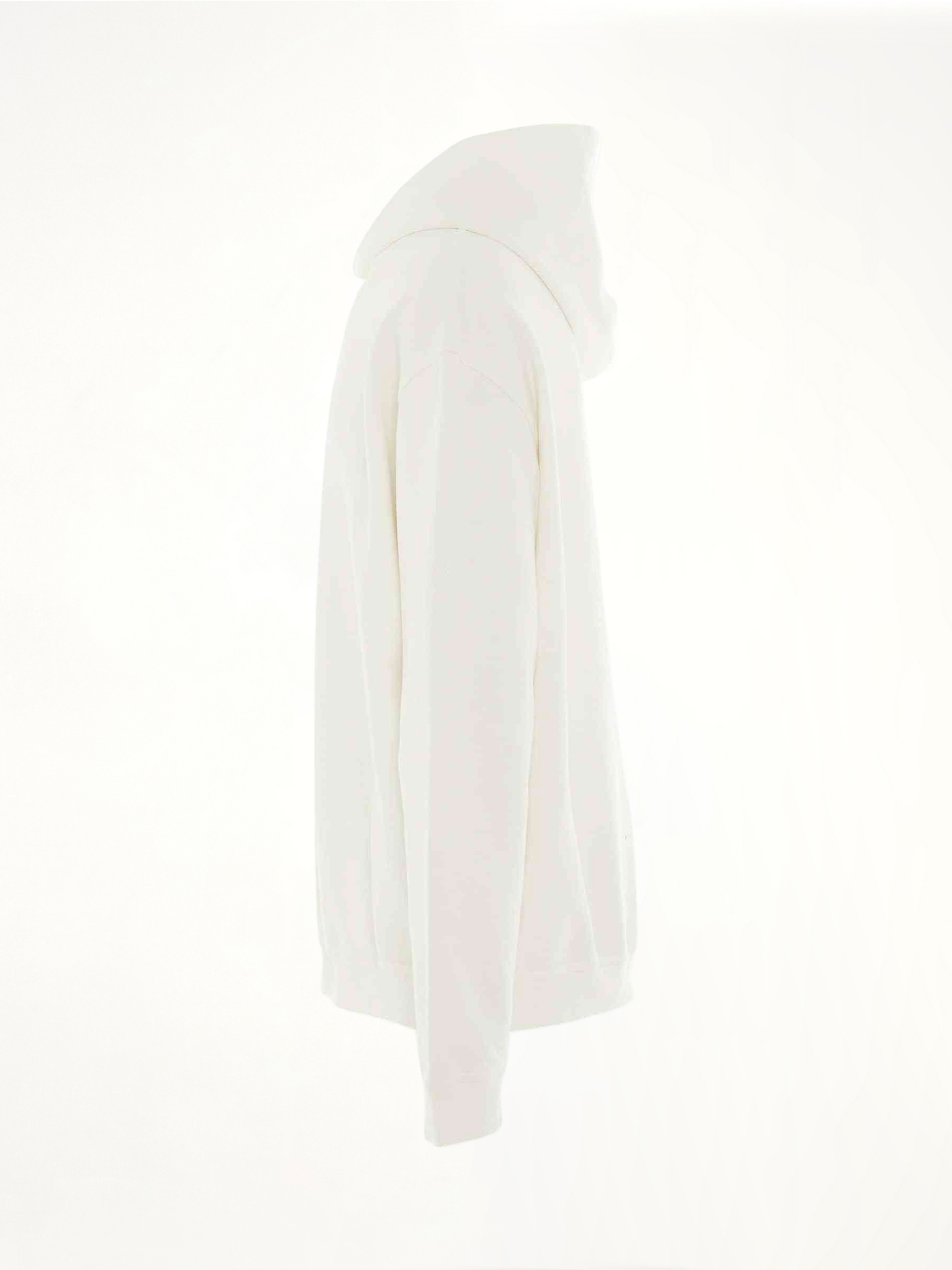 MAISON MARGIELA Upside Down Logo Hoodie (White)