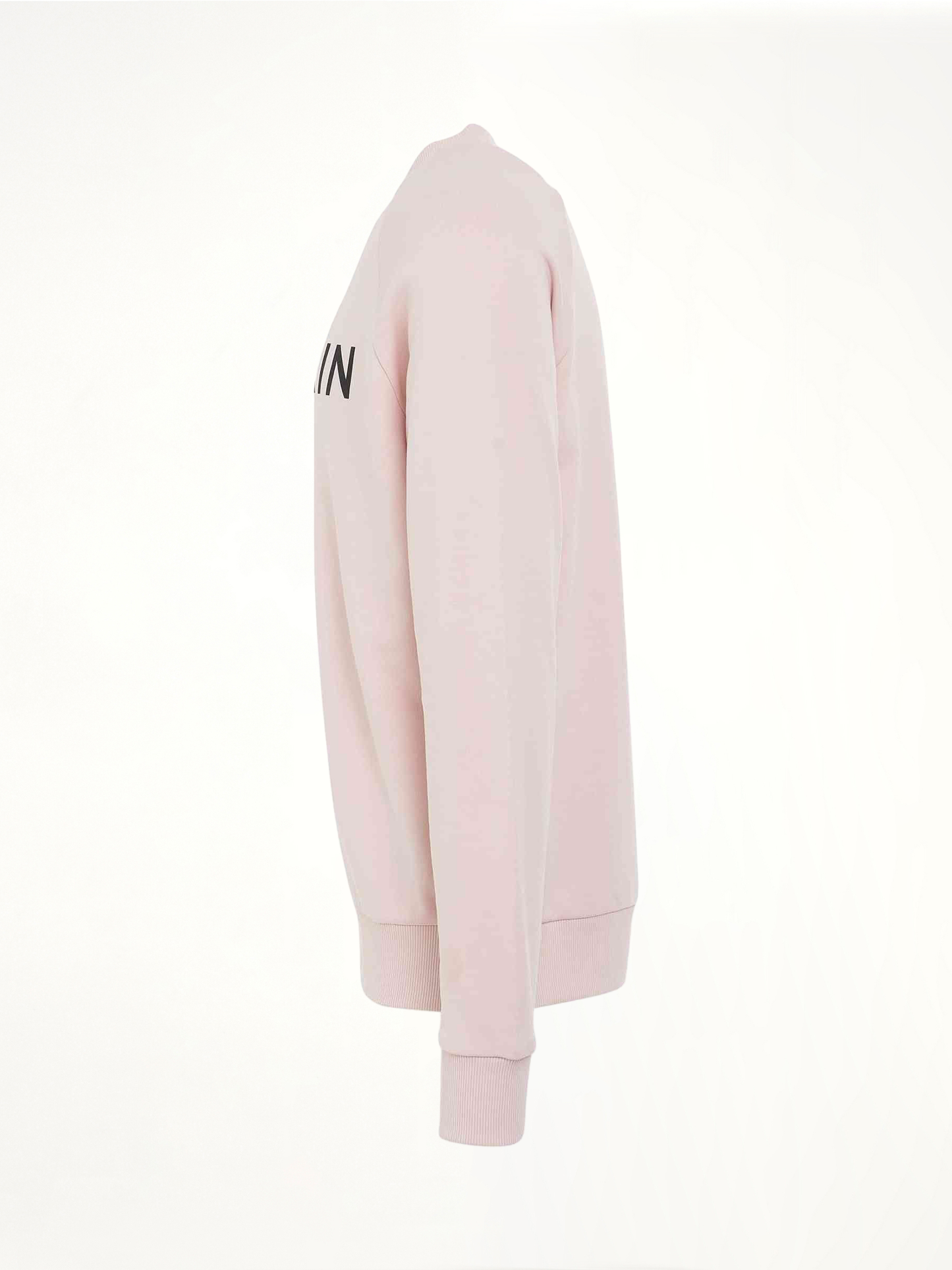 BALMAIN Classic Logo Print Sweatshirt (Pink)