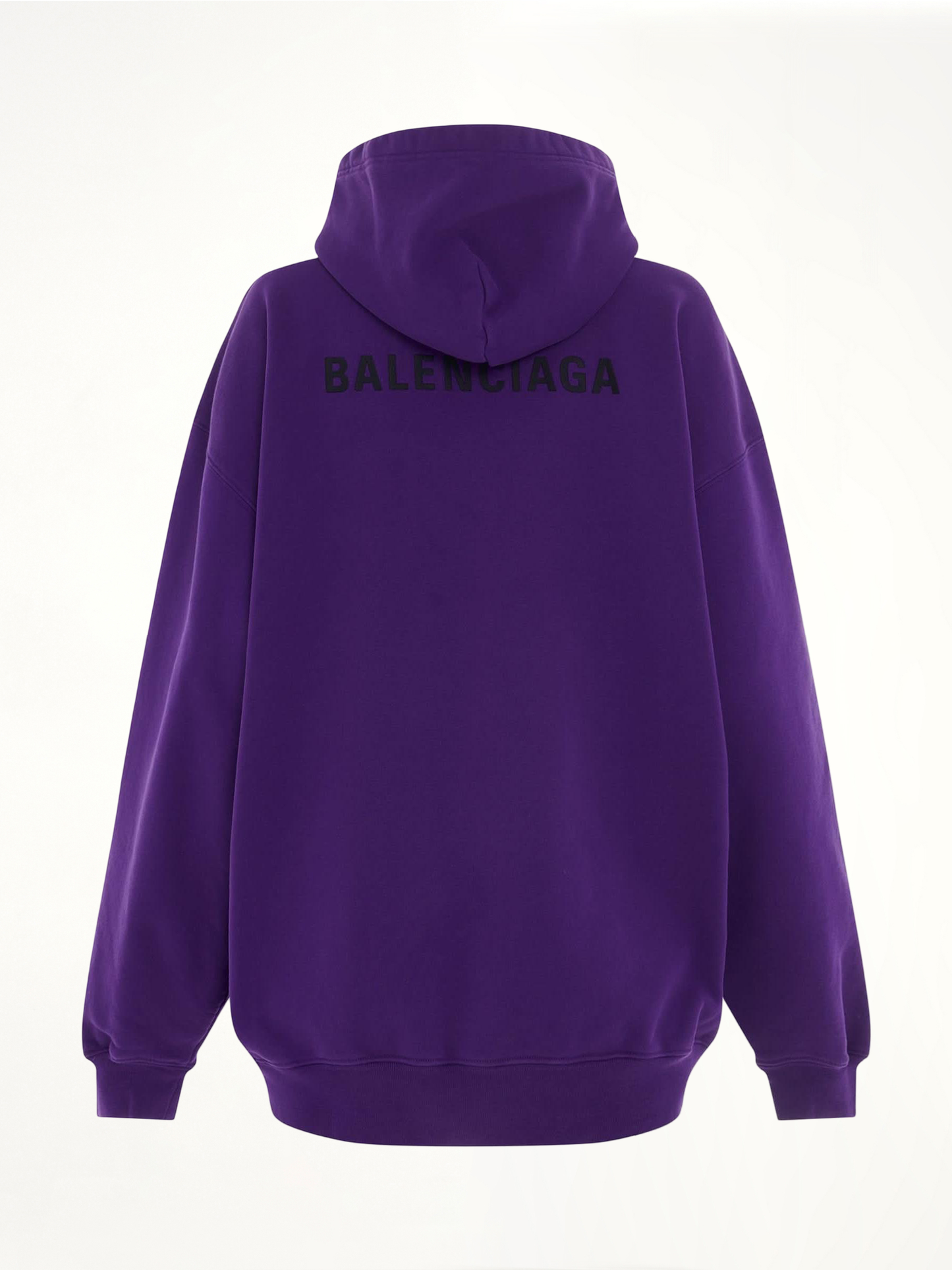 BALENCIAGA Medium Fit Hoodie (Purple)