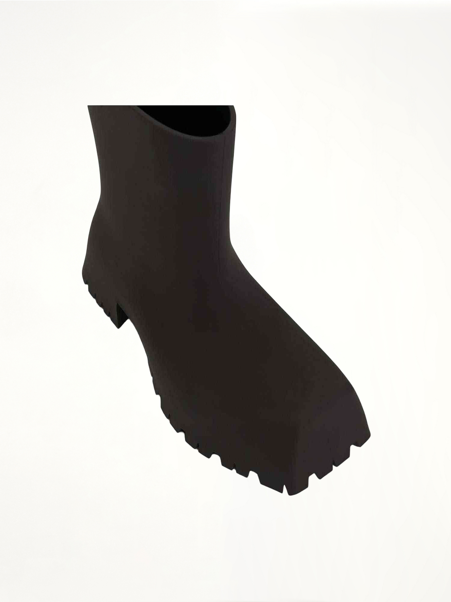 BALENCIAGA Trooper Rubber Low Boot (Black)