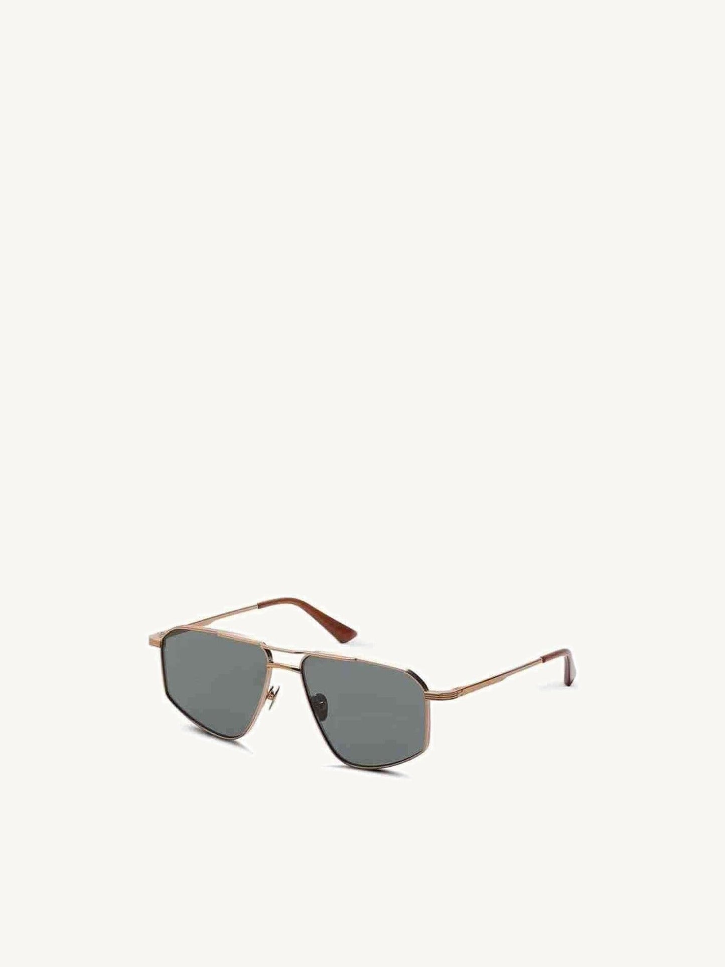 G.O.D Thirty Six II Sunglasses with Green Lens (Gold)