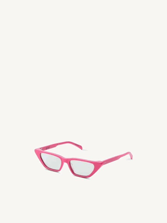 G.O.D Thirty Two Sunglasses with Green Lens (Pink)