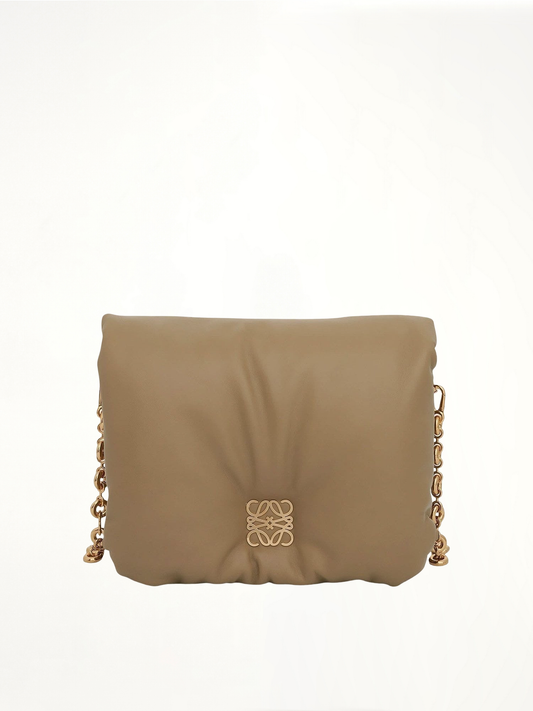 Image of Bags. Productname: LOEWE Puffer Goya Bag in GREEN colour by brand - LOEWE