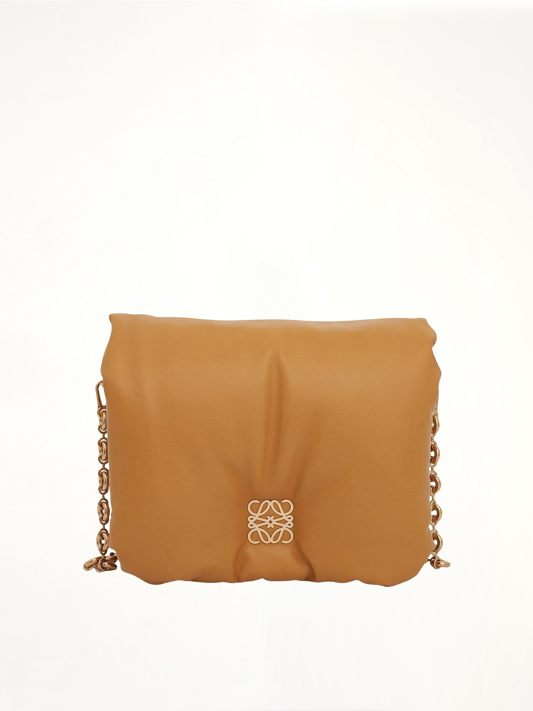 Image of Bags. Productname: LOEWE Puffer Goya Bag in BROWN colour by brand - LOEWE