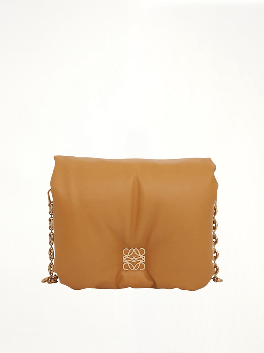 Image of Bags. Productname: LOEWE Puffer Goya Bag in BROWN colour by brand - LOEWE