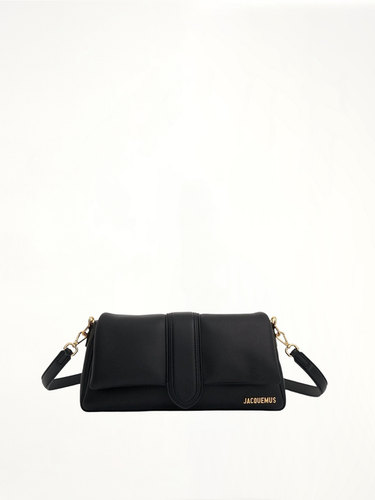 Image of Bags. Productname: JACQUEMUS Le Bambimou Leather Bag in BLACK colour by brand - JACQUEMUS